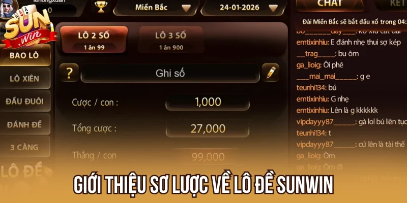 Thông tin về Lô Đề Sunwin bạn nên biết